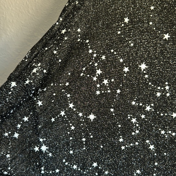 Women's Glitter Sheer See Through Short Sleeve Mesh Top Tee Blouse. Brand new. - Picture 3 of 5